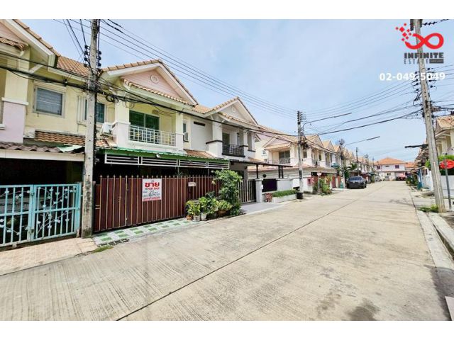ขายทาวน์โฮม 2ชั้น ร่มรื่น ซิตี้โฮม ถนนอุดมสรยุทธ์ พร้อมอยู่ ใกล้นิคมบางปะอิน