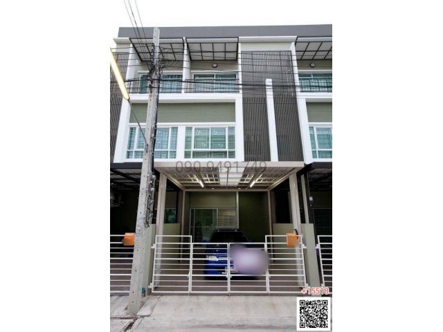 เช่า ทาวน์เฮ้าส์ 3 ชั้น หมู่บ้าน นลิน อเวนิว 2 ใกล้ สถานีรถไฟฟ้าสายสีส้ม