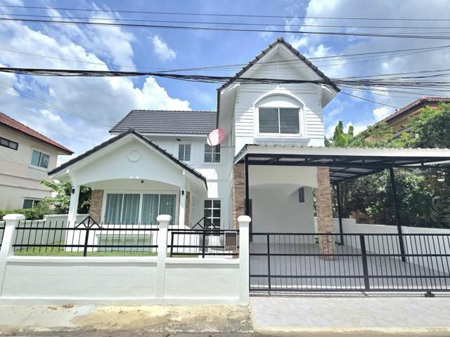 ขายบ้านเดี่ยว 2 ชั้น สไตล์มินิมอล ที่ดิน 50 ตร.วา โครงการ KC Garden Home 14 แต่งครบพร้อมอยู่ ใจกลางนิมิตรใหม่