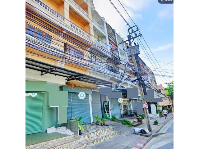 อาคารพาณิชย์ 4.5 ชั้น ซ.สุขุมวิท10 รพ.สินแพทย์ ศรีนครินทร์ 1.8 กม