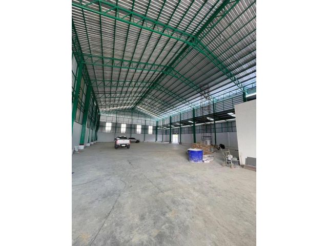 #ให้เช่าโรงงานใหม่ อำเภอเมือง จ.สมุทรสาคร ขนาด 1600 ตารางเมตร มี 2 หลังเท่านั้น หลังละ 1ไร่ พื้นที่ใช้สอย 1000 ตารางเมตร