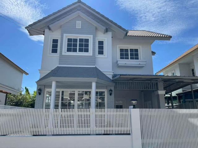 ขายด่วนบ้านเดี่ยว 2 ชั้น หมู่บ้าน เนเบอร์โฮม วัชรพล บ้านสวน ริมคลอง สุขาภิบาล5