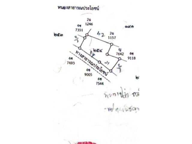 ขายด่วน!ที่ดินสวย 1 ไร่ ติดทางสาธารณะ บ้านโนนโพธิ์