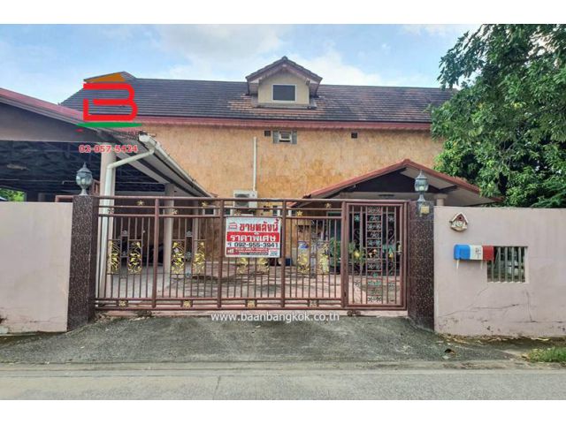 บ้านเดี่ยว ซอยรามอินทรา 62 แยก 5 เนื้อที่ 99 ตร.ว ใกล้แฟชั่นไอส์แลนด์ แขวงรามอินทรา เขตคันนายาว กรุงเทพมหานคร