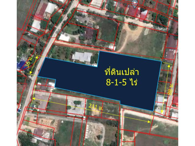 L176-ขายที่ดินเปล่า 8-1-5 ไร่ ต.บวกค้าง อ.สันกำแพง จ.เชียงใหม่