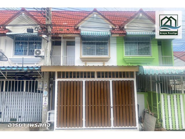 แสนสุขวิลล่า2 ถนนท้ายบ้าน สมุทรปราการ รีโนเวทพร้อมเข้าอยู่