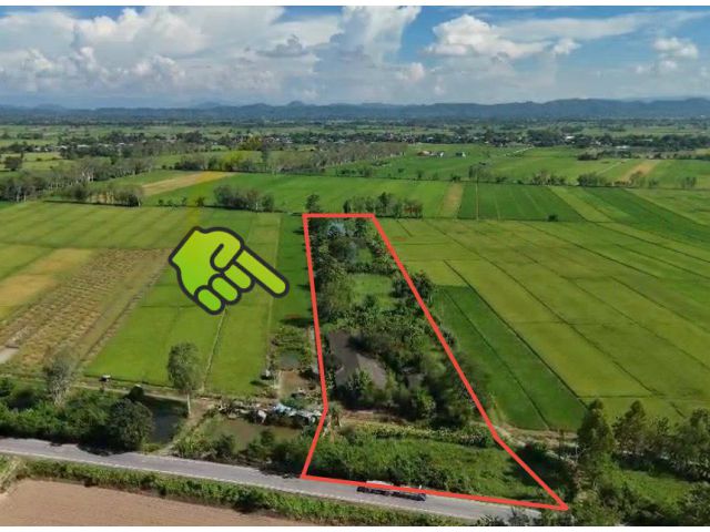 ที่ดินทำเกษตรกรรม ริมน้ำกก ราคาถูก เวียงชัย จ.เชียงราย