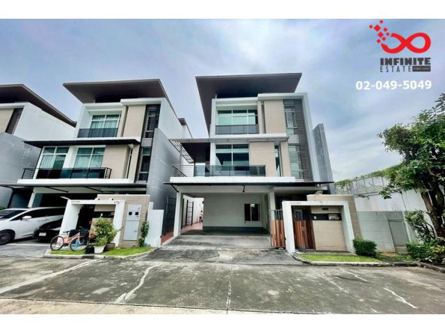 ขายบ้านหรู 3 ชั้น เนอวานา บียอนด์ รามคำแหง-พระราม9 44 ตร.วา ทำเลศักยภาพ ใกล้ทางด่วน–สนามบิน