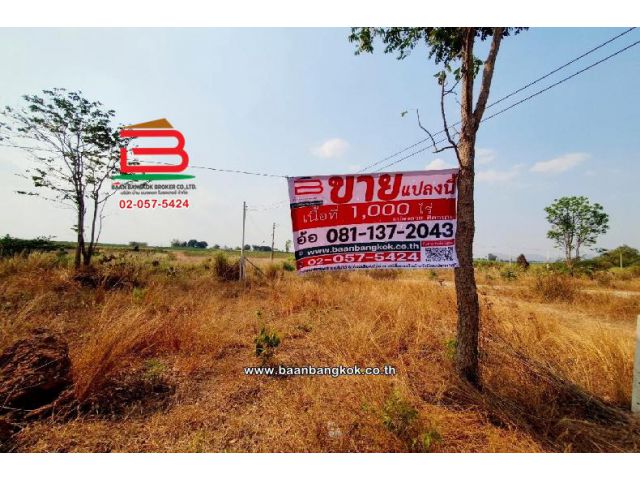 ที่ดินเปล่า ตรงข้ามสนามกอล์ฟเอเวอร์กรีนฮิลล์ เนื้อที่ 1102 ไร่ ตำบลรางสาลี่ อำเภอท่าม่วง กาญจนบุรี