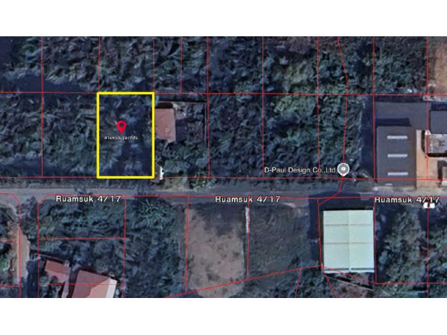 ขายที่ดินเปล่า 100 ตร.ว ซ.ร่วมสุข 4/18 หน้ากว้าง 16 เมตร ลึก 25 เมตร เหมาะปลูกบ้าน ที่สวยทำเลดี