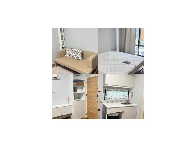 เช่า คอนโด Esta Bliss ชั้น 2 ตึก C ห้องใหญ่ ขนาด 40 ตรม ตกแต่งครบ ใกล้โรงเรียนเศรษฐบุตรบำเพ็ญ