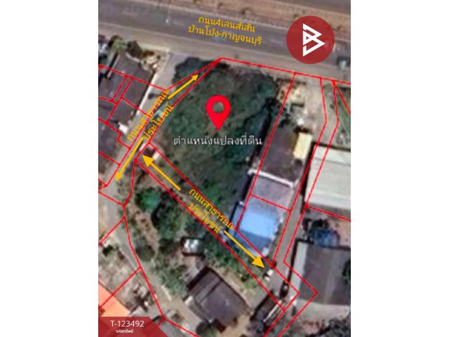 ขายที่ดิน เนื้อที่ 2 งาน 3 ตร.วา บ้านโป่ง ราชบุรี