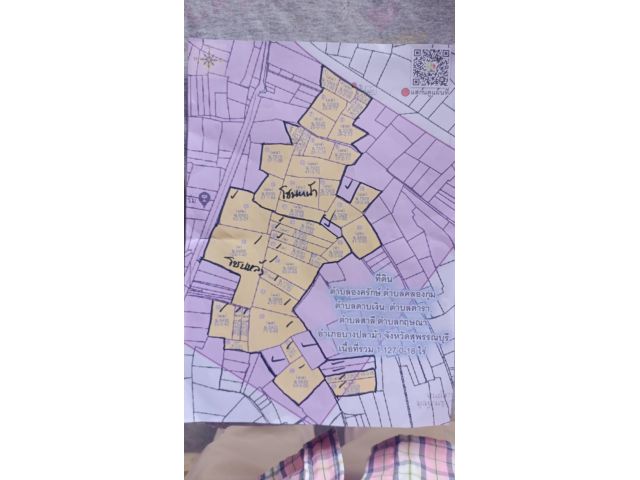 ขายที่ดินพื้นที่สีม่วง 200-1000-ไร่ไร่ละ1.2ล้านติดทางหลวง340ถนน6เลนใหม่ อ.บางปล่ม้า จ.สุพรรฯเหมาะทำนิคมโรงงาน