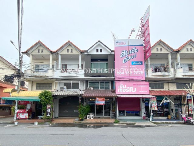 อาคารพาณิชย์ 3 ชั้น หมู่บ้านบัวทอง4 บ้านกล้วย-ไทรน้อย บางบัวทอง นนทบุรี