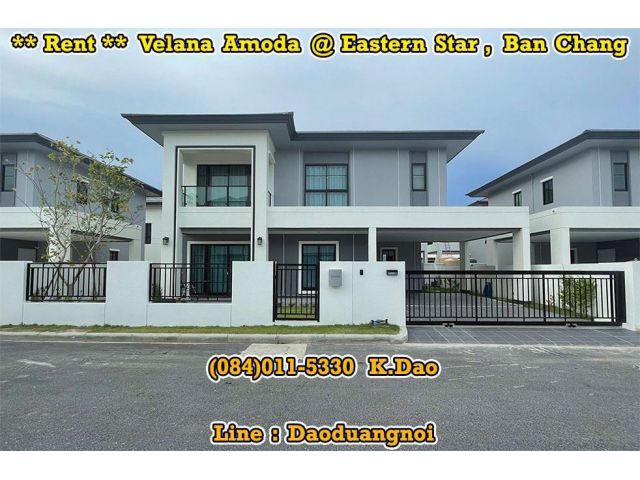 #Velana Amoda @Eastern Star Golf Course, Ban Chang *** House for Rent ***