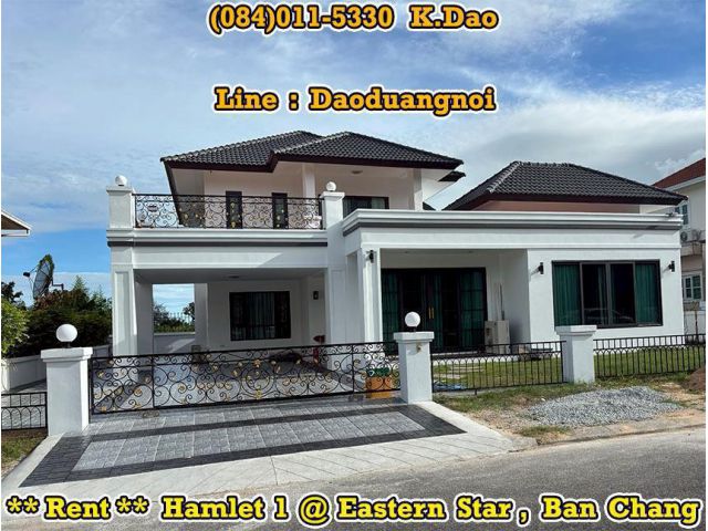 Hamlet 1, Eastern Star Golf Course @Ban Chang *** New Renovation House for Rent ***