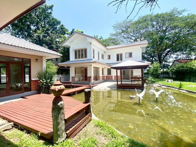 ขายบ้านเหมือนอยู่รีสอร์ท บ้านเดี่ยวสไตล์รีสอร์ท ติดถนนรังสิต–นครนายก คลอง 7