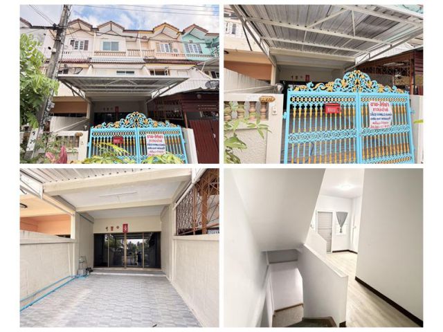 ให้เช่าทาวเฮ้าส์ 3 ชั้น หมู่บ้าน สินทวีแกรนด์วิลเลจน์ รีโนเวท บ้านพร้อมอยู่ บ้านเปล่า โทร 081-821-8151