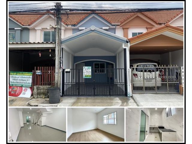 ขายทาวน์เฮ้าส์ บ้านพฤกษา 32 ลำลูกกา คลองหก ปทุมธานี