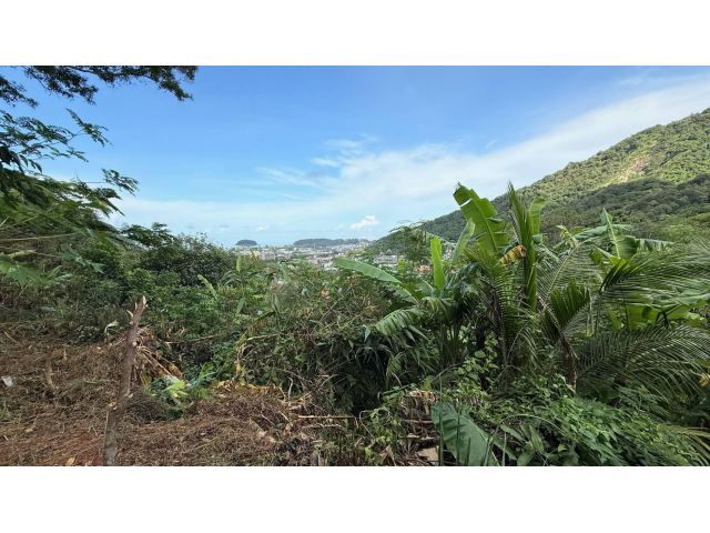 Sea view land for sale in Kata