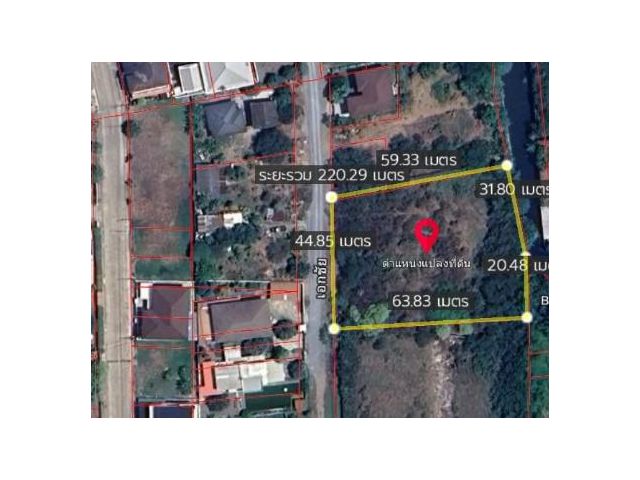 ที่ดินบางบอน ที่ดินหมู่บ้านเพชรวงแหวน 734 วา เข้าจากถนนใหญ่เพียง 300 เมตร ใกล้ถนนพระราม2 ชายทะเลบางขุนเทียน