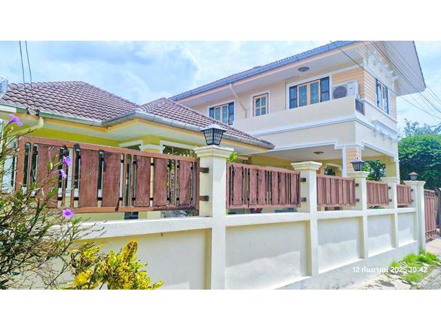 ให้เช่าคฤหาสน์ 2หลัง 105 ตร.วา. 500 ตร.ม. 5นม.มหิดล ศาลายา 700 ม.