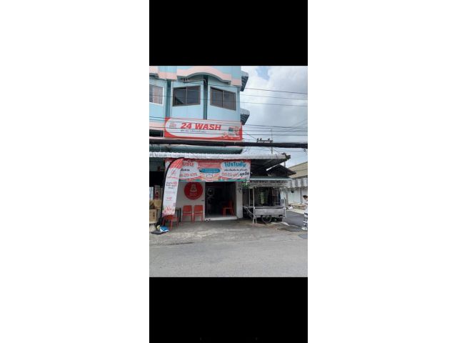 ขายตึกแถวหลังริม เหมาะกับการทำธุรกิจร้านซักผ้า หอพัก ใกล้โรงงานใหญ่มินิแบร์ ทั้งนวนคร และ บางปะอิน