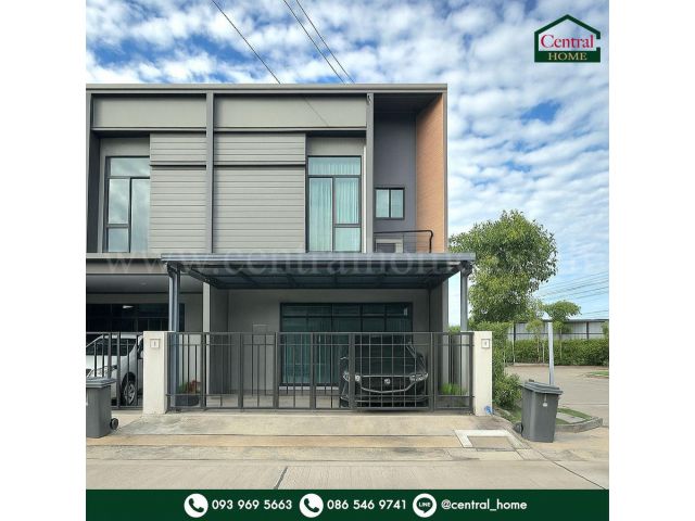 ทาวน์โฮม เวิร์ฟ พระราม 9 หลังมุม ถูกที่สุดในโครงการ