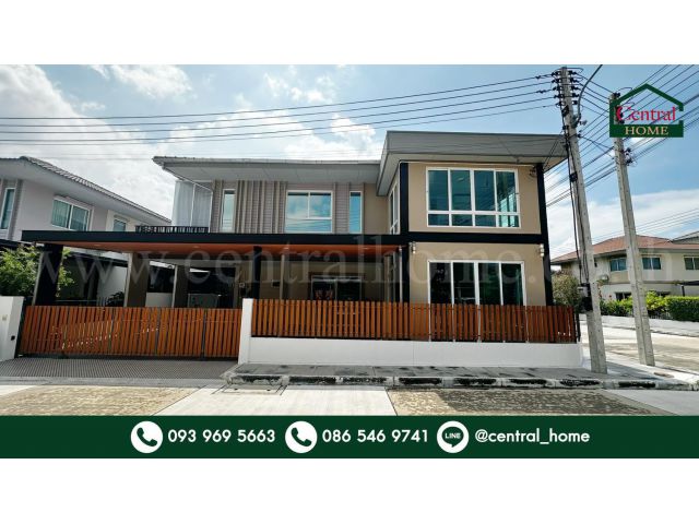บ้านเดี่ยว ฮาบิเทีย บอนด์ ราชพฤกษ์ หลังมุม พร้อมอยู่