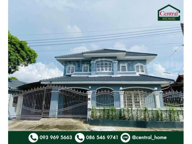 บ้านเดี่ยว บ้านพฤกษา 7 รังสิต - คลอง 8 หลังมุม รีโนเวทพร้อมอยู่
