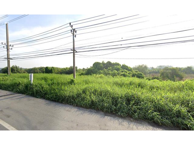 ขายที่ดิน 5 ไร่ ติดถนนบางนา-ตราด กม.49 ต.บางปะกง อ.บางปะกง จ.ฉะเชิงเทรา