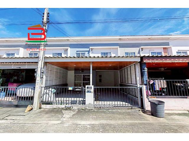 ทาวน์เฮาส์ โครงการ บ้านพฤกษา 60/1 รังสิต-บางพูน (ซอยรังสิต-ปทุมธานี 43) เนื้อที่ 20 ตรว. อ.เมืองปทุมธานี