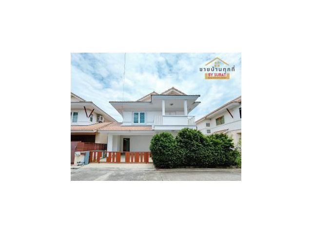 ขายขาดทุน! บ้าน 2 ชั้น หมู่บ้านศรีจันทร์ สามพราน ใกล้ รร. ภ.ป.ร. เพียง 2.59 ล้าน
