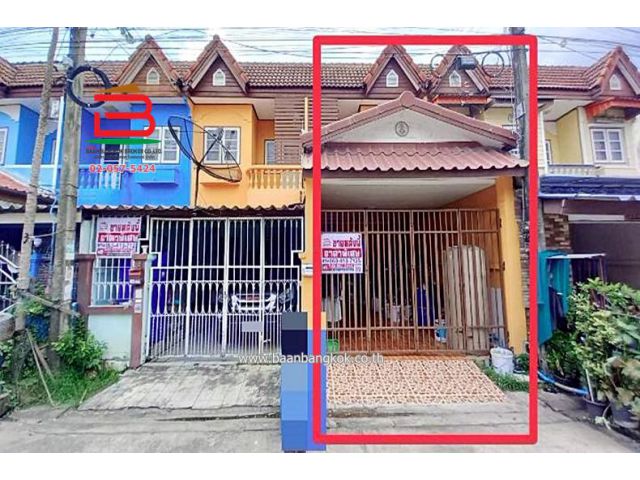 ทาวน์เฮาส์ หมู่บ้านฉัตรณรงค์ วิลล่า 5 เนื้อที่ 16 ตร.ว ตำบลบึงคำพร้อย อำเภอลำลูกกา ปทุมธานี