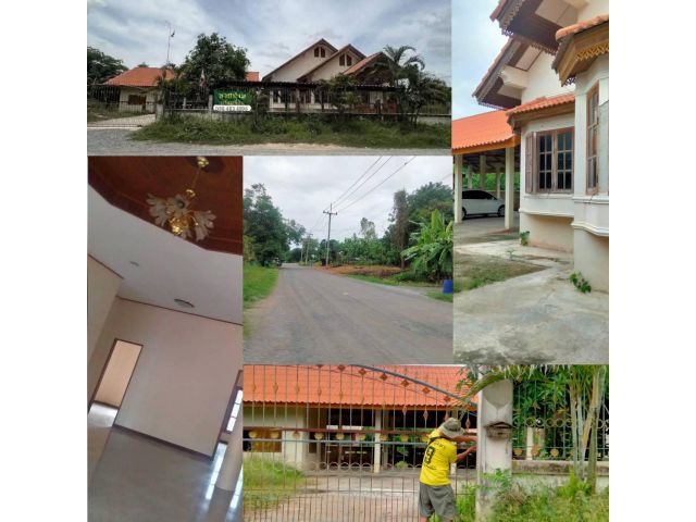 ขายบ้านสวยพื้นที่ 2 งาน ติดถนนไฟฟ้าปะปาผ่านครบมีเพื่อนบ้าน