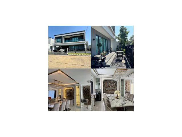 ขาย บ้านเดี่ยว ขนาด 4 ห้องนอน หมู่บ้าน CENTRO รามอินทรา-จตุโชติ 2 บ้านพร้อมอยู่