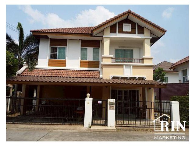 R054-003 ขาย หมู่บ้านวิสต้า วิลล์ ลําลูกกา คลอง 3 เฟส A บ้านเดี่ยว 2 ชั้น ขนาด 56.1 ตารางวา