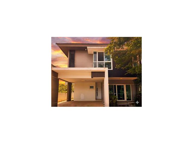ขายบ้านเดี่ยวบรรยากาศรีสอร์ท บ้านใหม่ 2 ชั้น 3 ห้องนอน 3 ห้องน้ำ
