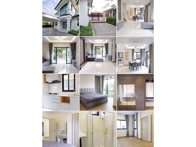 ขายบ้านเดี่ยว 2 ชั้น รีโนเวทใหม่ พร้อมอยู่ ในหมู่บ้าน ลากูนน่าโฮม 5 อ.สันทราย เชียงใหม่