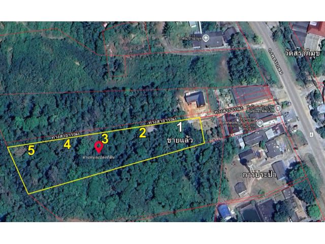 ขายที่ดิน 1 ไร่ เมืองพังงา ติดภูเขา เจ้าของขายเอง