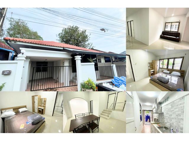 บ้านเดียว 37ตรว. โซนโรงโป๊ะ-บางละมุง ใกล้ตลาดโรงโป๊ะ