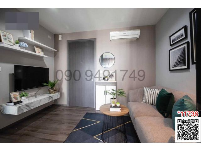 เช่า คอนโด The Base Park West Sukhumvit 77 ชั้น 14 ใกล้ BTS อ่อนนุช