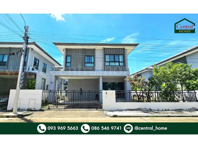 บ้านเดี่ยว สัมมากร ชัยพฤกษ์ - วงแหวน 2 ถูกสุดในโครงการ