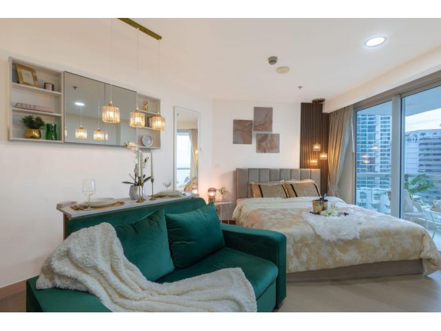 For sale condo The Palm wongamat beach front pattaya Studio type (S03-2156)