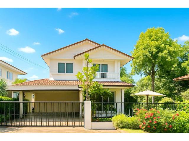 บ้านเดี่ยว 2 ชั้น MRTตลาดบางใหญ่ 3.52กม. โลตัส คลองถนน 2.7 กม.