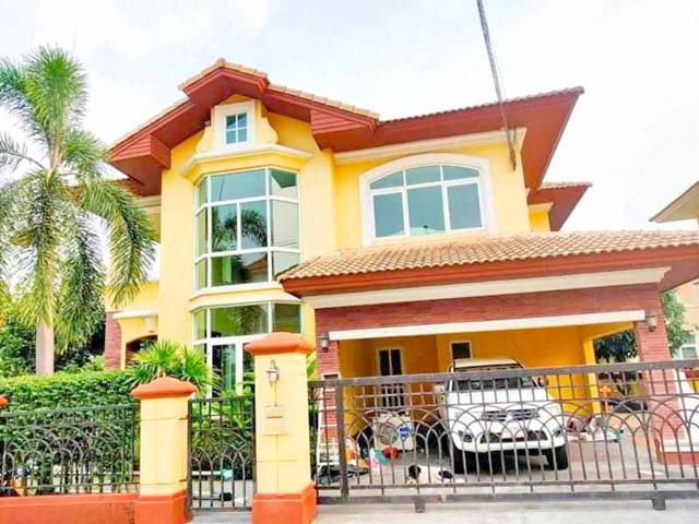 คลอง 3 120ตร.วา. เช่าบ้านภัสสร 2 ชั้น  4นอน ติดถนนรังสิต-นครนายก