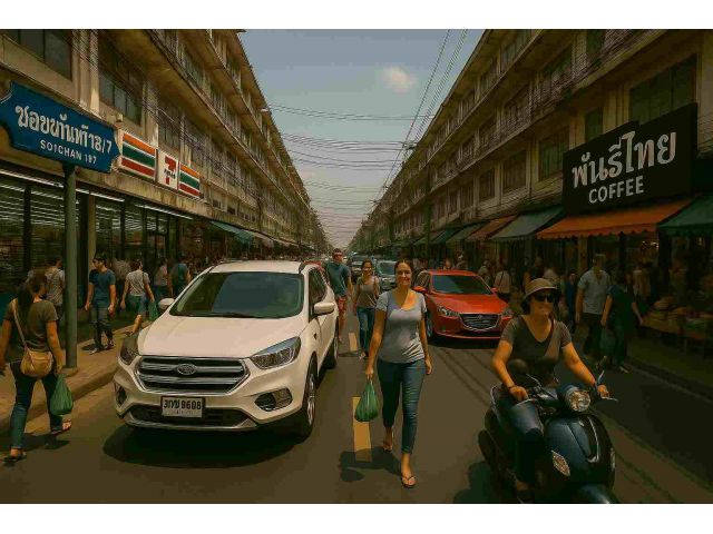 พื้นที่ให้เช่าทำเลทอง ใจกลางย่านธุรกิจ ตั้งอยู่บนถนนจันทน์ 18/7 (ซอยเซนหลุยส์) เขตสาทร กรุงเทพฯ