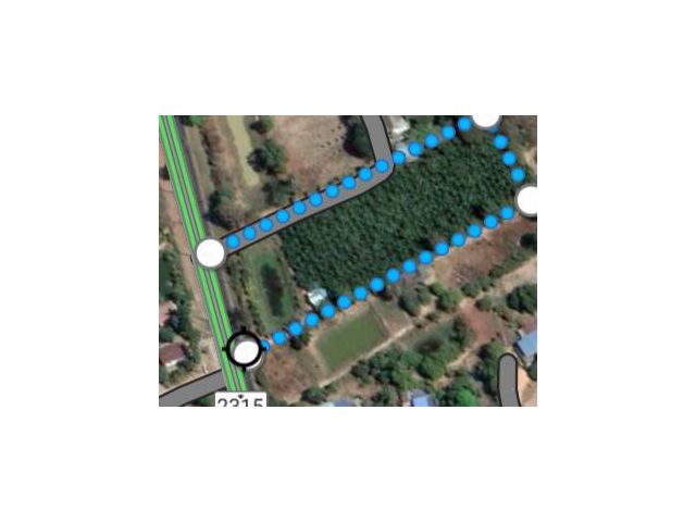 ขายที่ดิน5ไร่3งาน80ตารางวา บ้านโคกศรีแก้ว ติดถนนทางหลวง2315