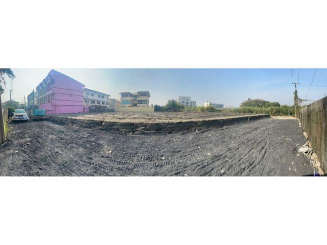 PK802ขาย/ให้เช่าที่ดินเปล่าประเวศ (ถมแล้ว)ที่ดินเปล่า1ไร่ ห่างจากถนนสุขาภิบาล 2 แค่ 50 เมตร  เข้า-ออกได้ 2 ทาง เป็นแหล่ง