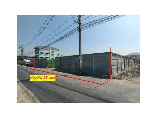 PK803 ขายหรือให้เช่าที่ดิน วังกุ้ง กม. 10 ทำเลดี เดินทางสะดวก เขตบางขุนเทียน กรุงเทพ